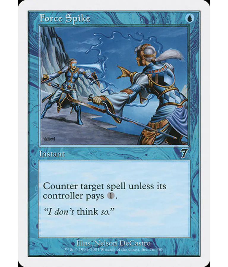 Force Spike - 7th Edition (español)