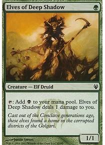 Elves of Deep Shadow - Duel Decks: Izzet Vs. Golgari (inglés)