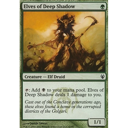 Elves of Deep Shadow - Duel Decks: Izzet Vs. Golgari (inglés)