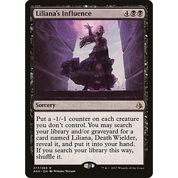 Liliana's Influence (Planeswalker Deck) - Amonkhet (español)