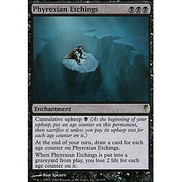 Phyrexian Etchings - Coldsnap (español)