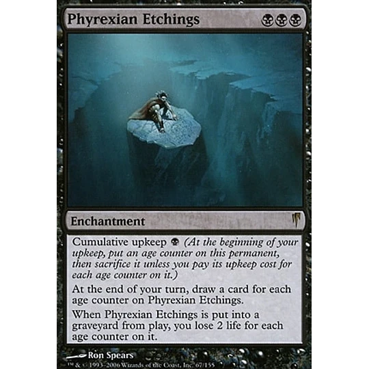 Phyrexian Etchings - Coldsnap (español)
