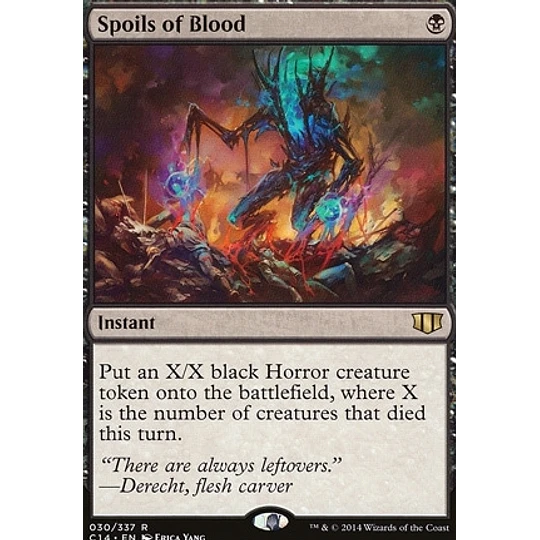 Spoils of Blood - Commander 2014 (inglés)