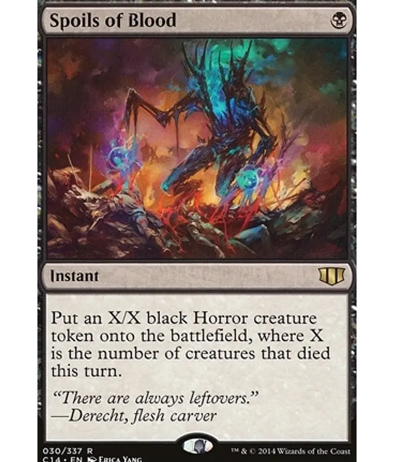 Spoils of Blood - Commander 2014 (inglés)