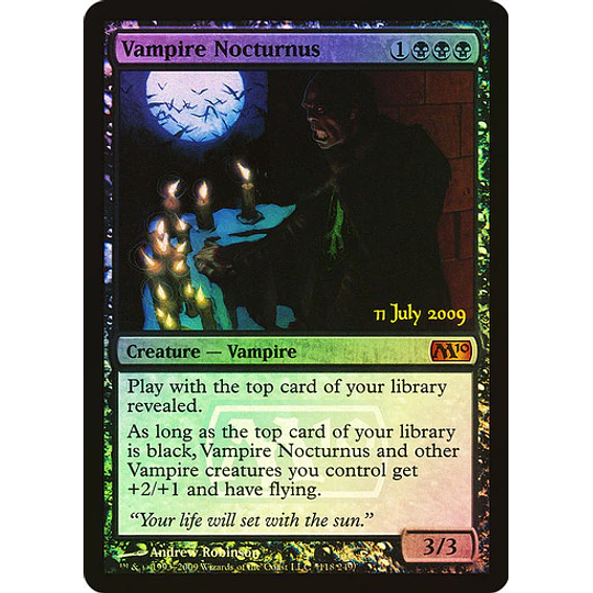 Vampire Nocturnus (Prerelease Foil) - Promotional (francés)