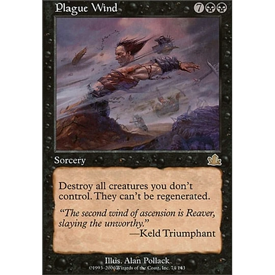 Plague Wind - Prophecy (inglés)