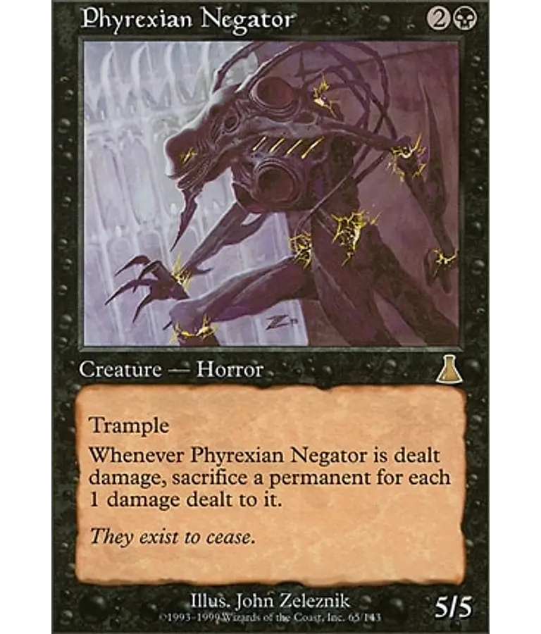 Phyrexian Negator - Urza's Destiny (español)