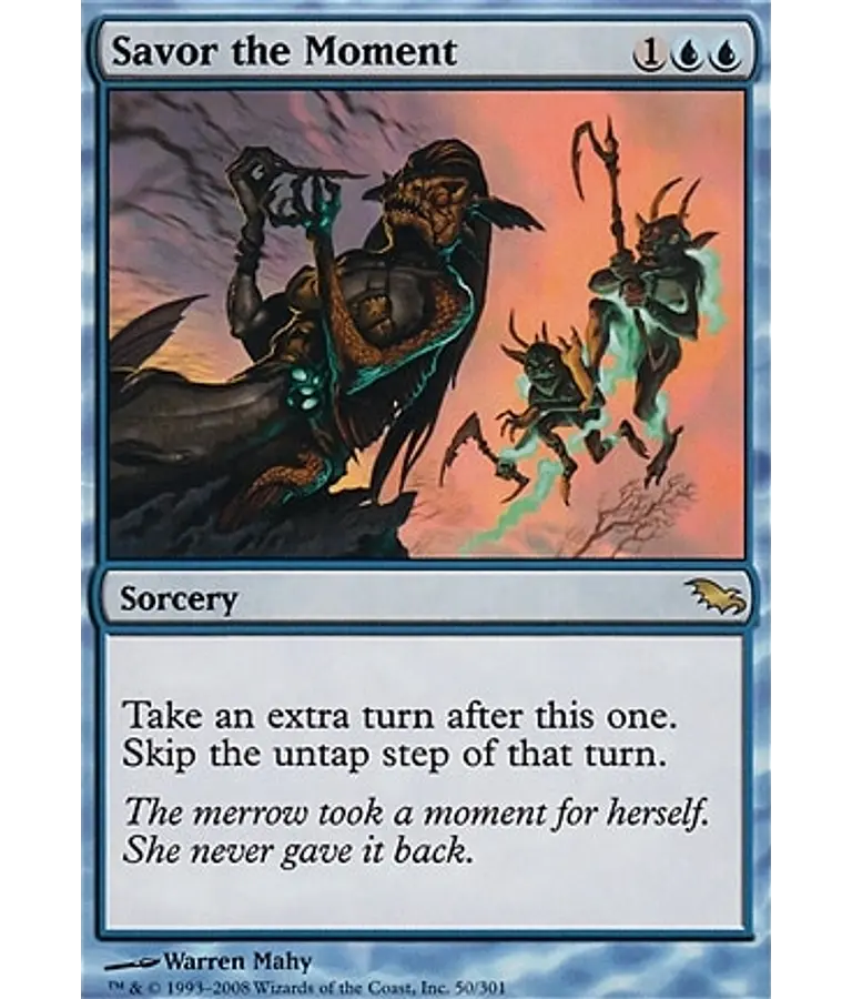 Savor the Moment - Shadowmoor (español)