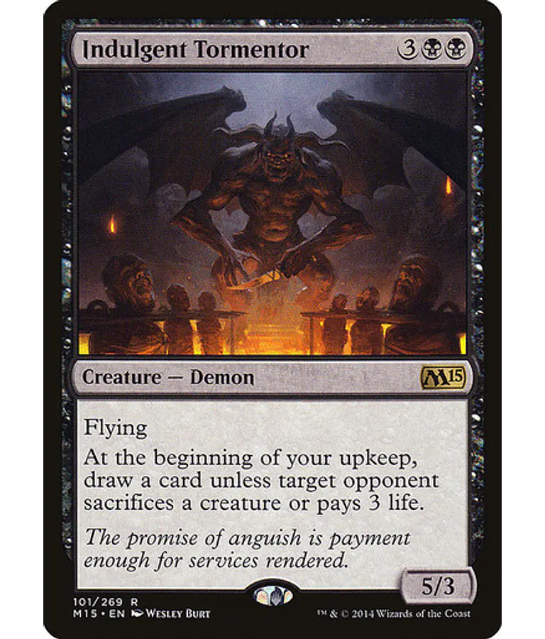 Indulgent Tormentor - 2015 Core Set (inglés)