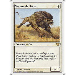 Savannah Lions - 9th Edition (español)