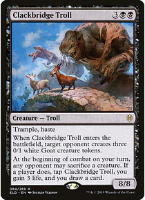 Clackbridge Troll - Throne of Eldraine (inglés)