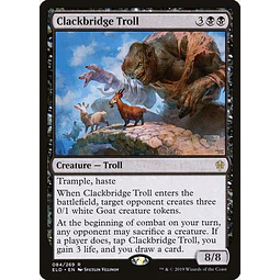 Clackbridge Troll - Throne of Eldraine (inglés)
