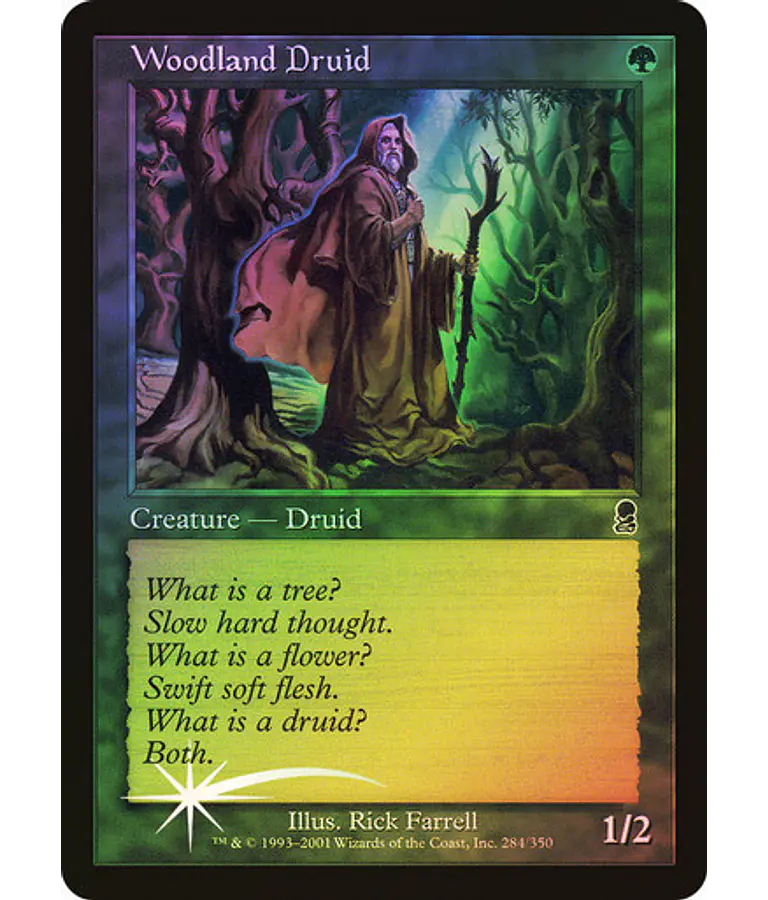 Woodland Druid - Odyssey Foil (español)