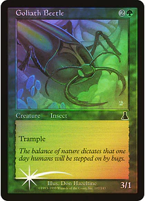 Goliath Beetle - Urza's Destiny Foil (español)