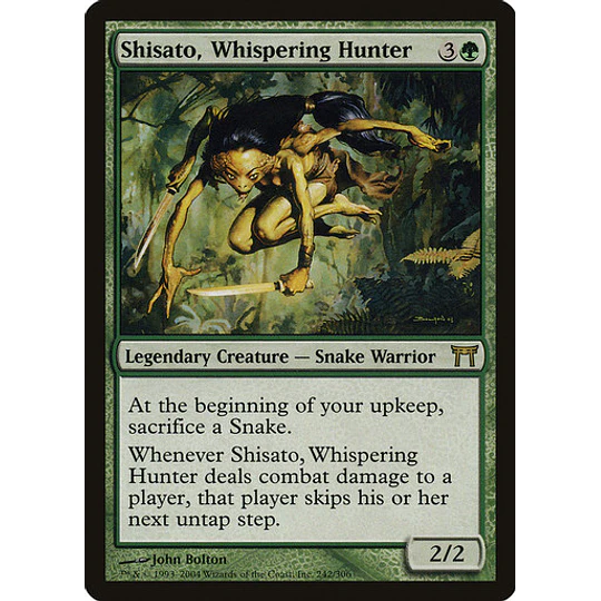 Shisato, Whispering Hunter - Champions of Kamigawa (español)
