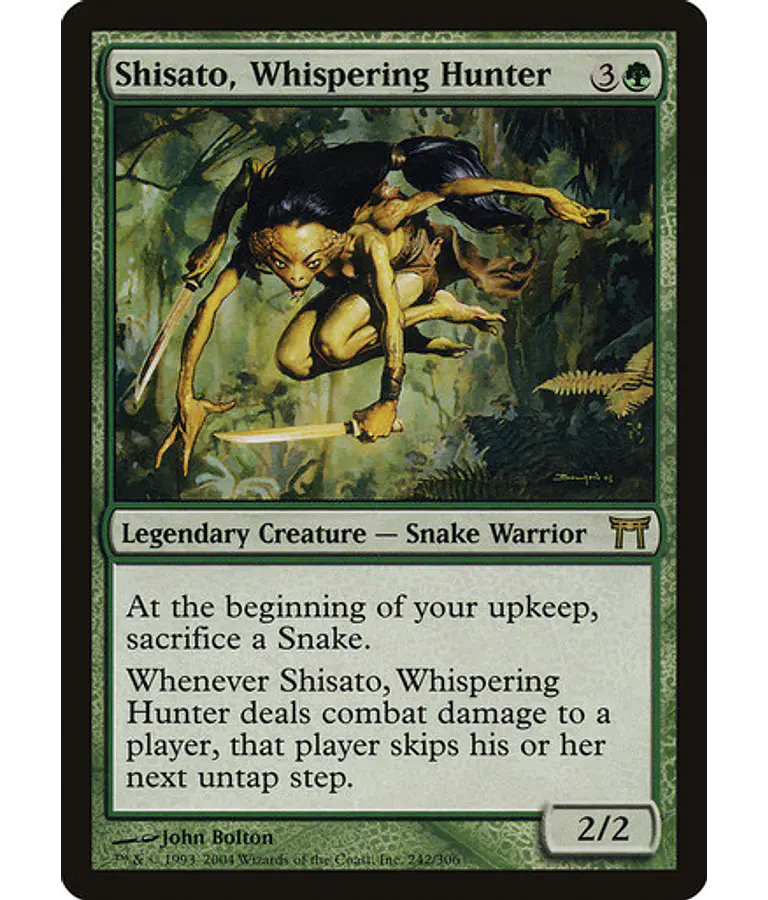 Shisato, Whispering Hunter - Champions of Kamigawa (español)