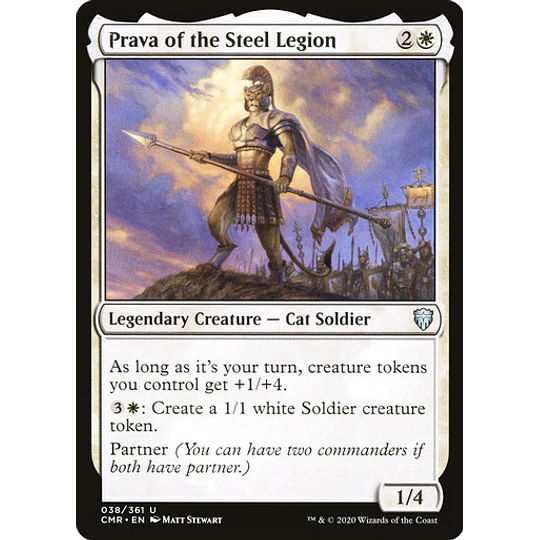 Prava of the Steel Legion - Commander Legends (inglés)
