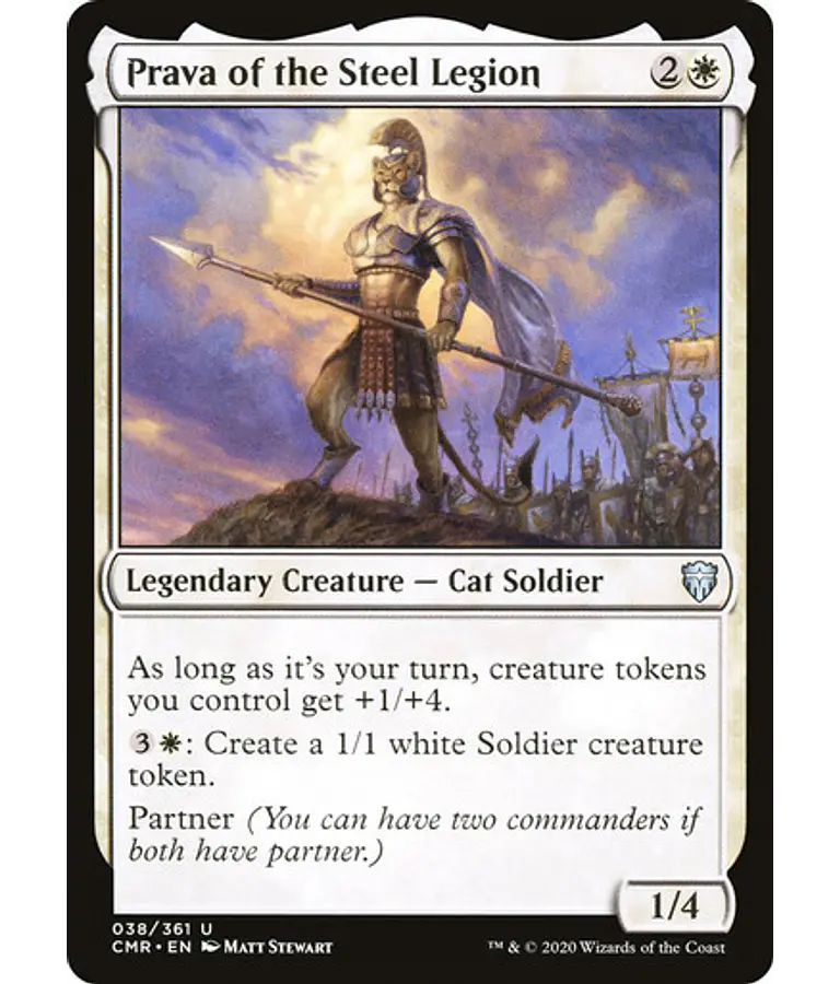 Prava of the Steel Legion - Commander Legends (inglés)