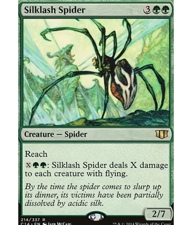 Silklash Spider - Commander 2014 (inglés)