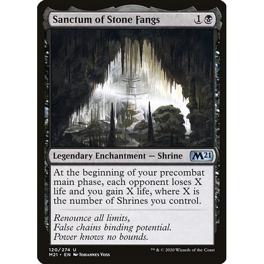 Sanctum of Stone Fangs - Core Set 2021 (inglés)