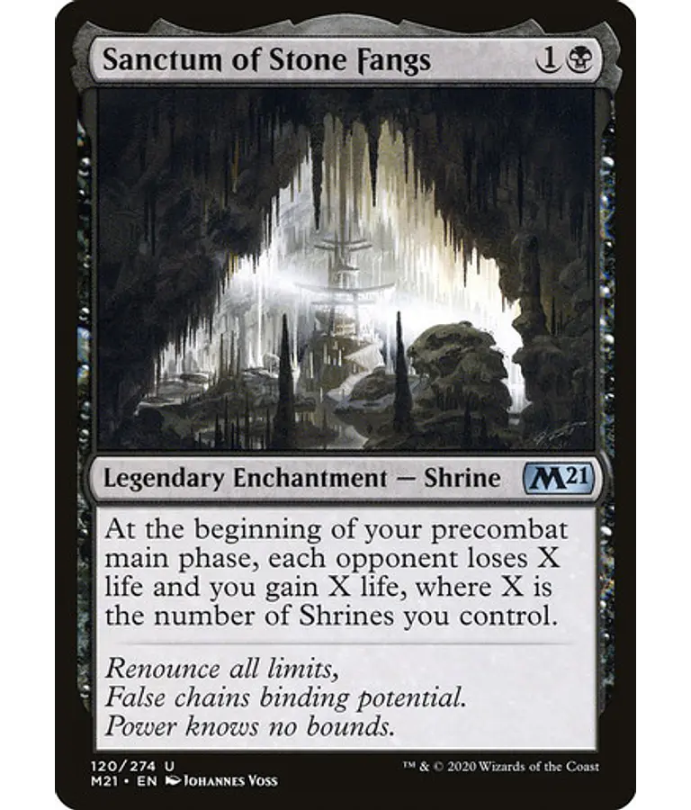Sanctum of Stone Fangs - Core Set 2021 (inglés)