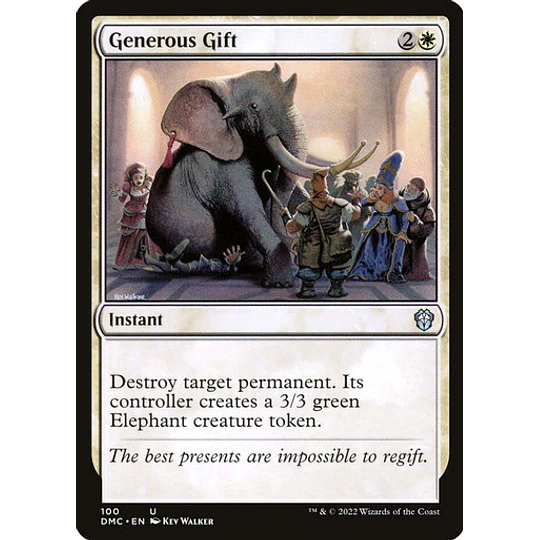 Generous Gift - Dominaria United Commander Decks (español)