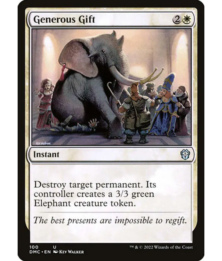 Generous Gift - Dominaria United Commander Decks (español)