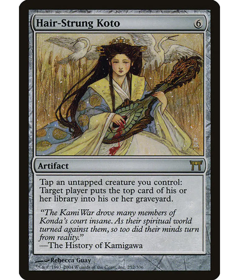Hair-Strung Koto - Champions of Kamigawa (español)