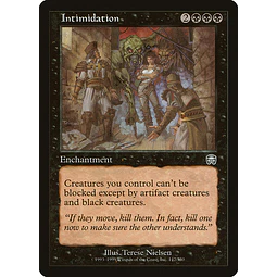 Intimidation - Mercadian Masques (español)