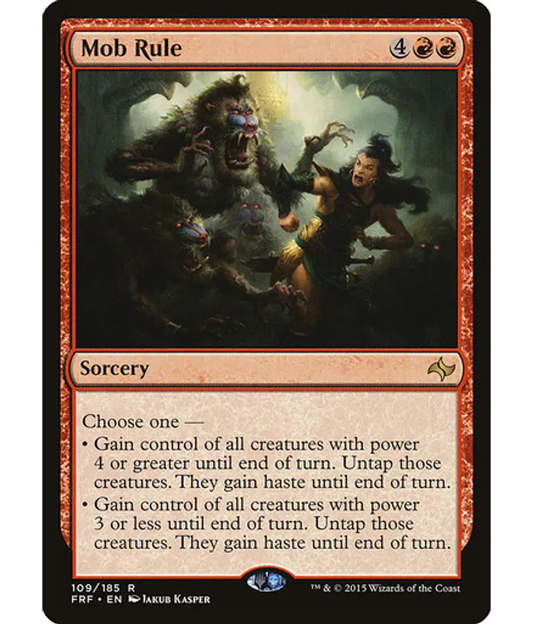 Mob Rule - Fate Reforged (español)