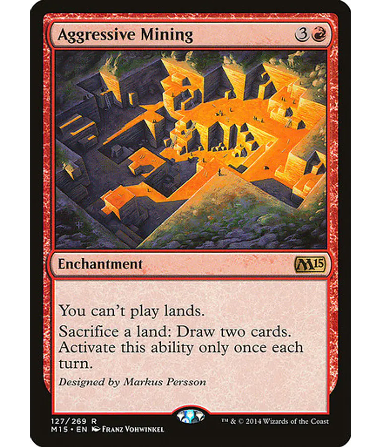 Aggressive Mining - 2015 Core Set (español)
