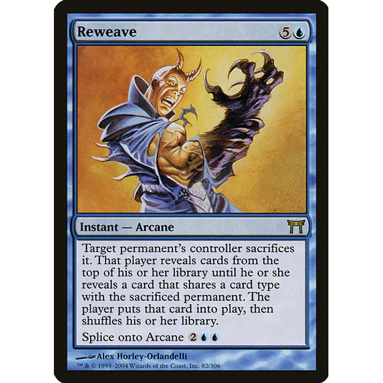 Reweave - Champions of Kamigawa (español)