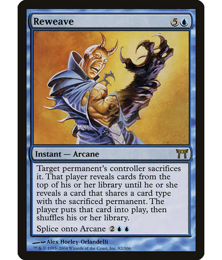 Reweave - Champions of Kamigawa (español)