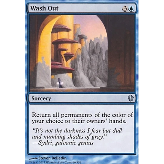 Wash Out - Commander 2013 (español)