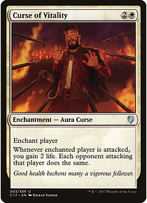 Curse of Vitality - Commander 2017 (inglés)