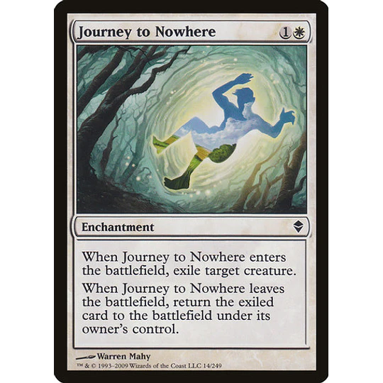 Journey to Nowhere - Zendikar (español)
