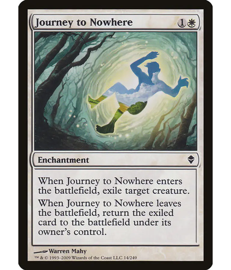 Journey to Nowhere - Zendikar (español)