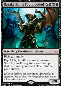 Razaketh, the Foulblooded - Hour of Devastation (español)