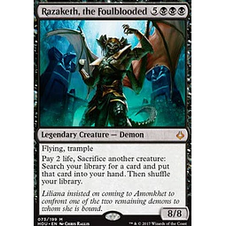Razaketh, the Foulblooded - Hour of Devastation (español)