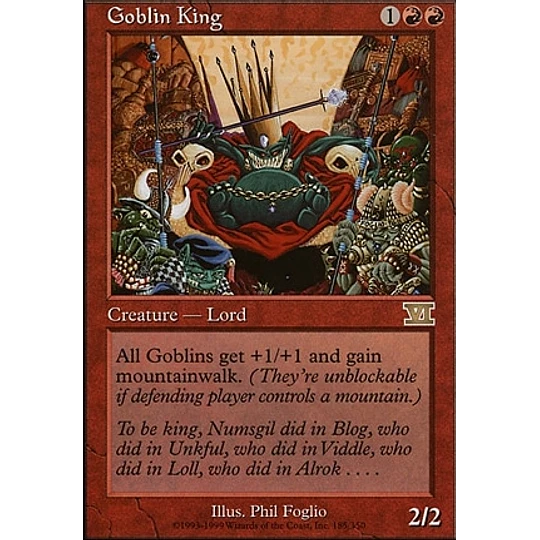 Goblin King - 6th Edition (inglés)