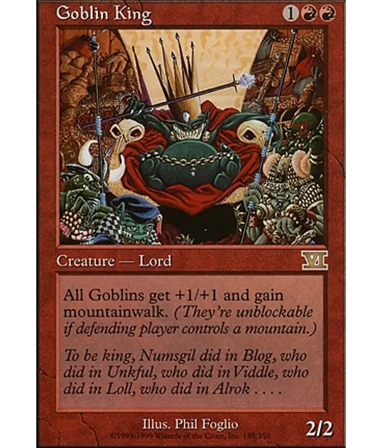 Goblin King - 6th Edition (inglés)