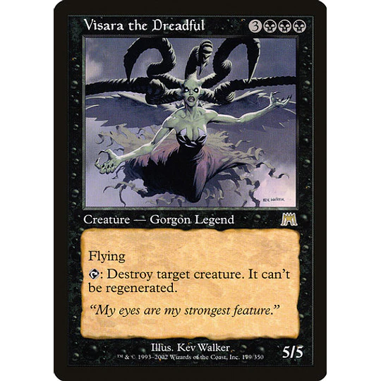 Visara the Dreadful - Onslaught (inglés)