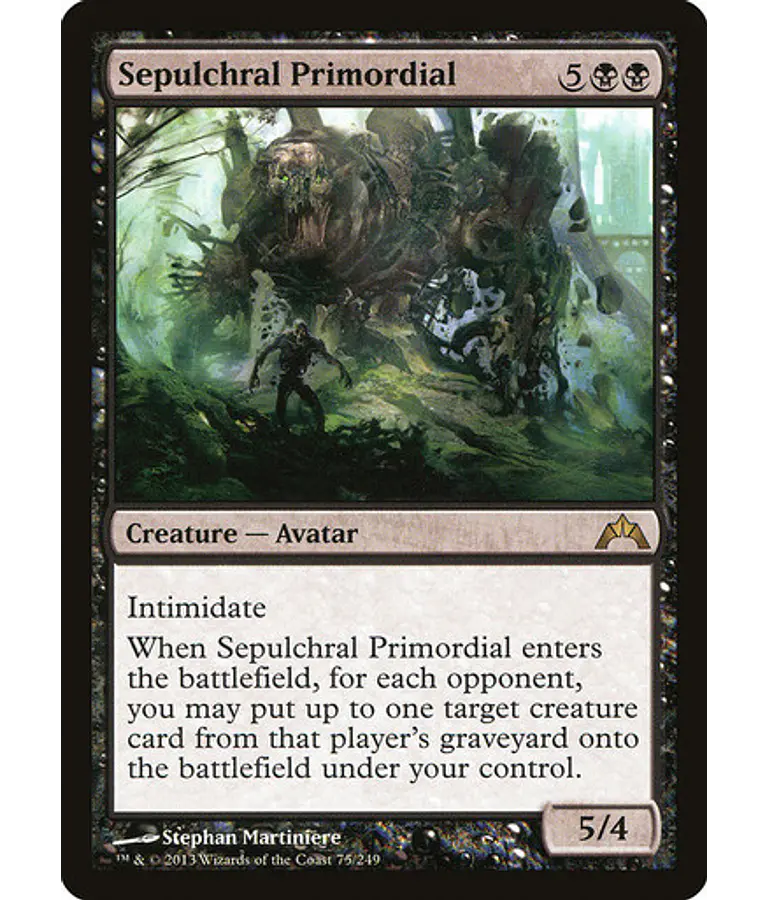 Sepulchral Primordial - Gatecrash (español)