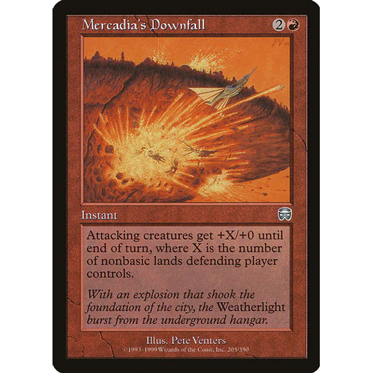 Mercadia's Downfall - Mercadian Masques (inglés)