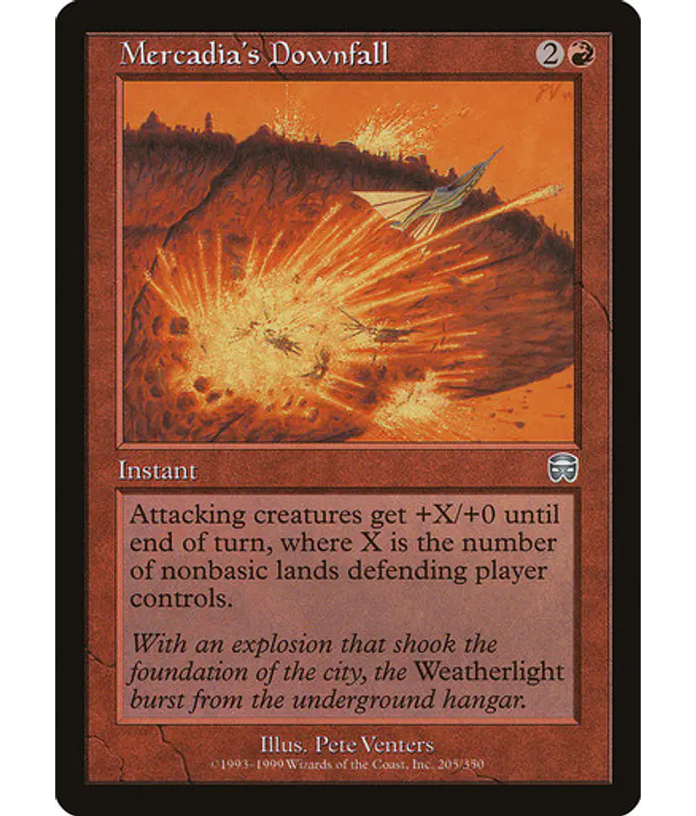 Mercadia's Downfall - Mercadian Masques (inglés)