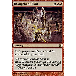 Thoughts of Ruin - Saviors of Kamigawa (español)
