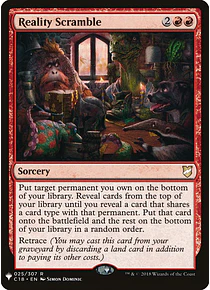 Reality Scramble - Mystery Booster/The List (inglés)