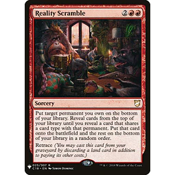 Reality Scramble - Mystery Booster/The List (inglés)