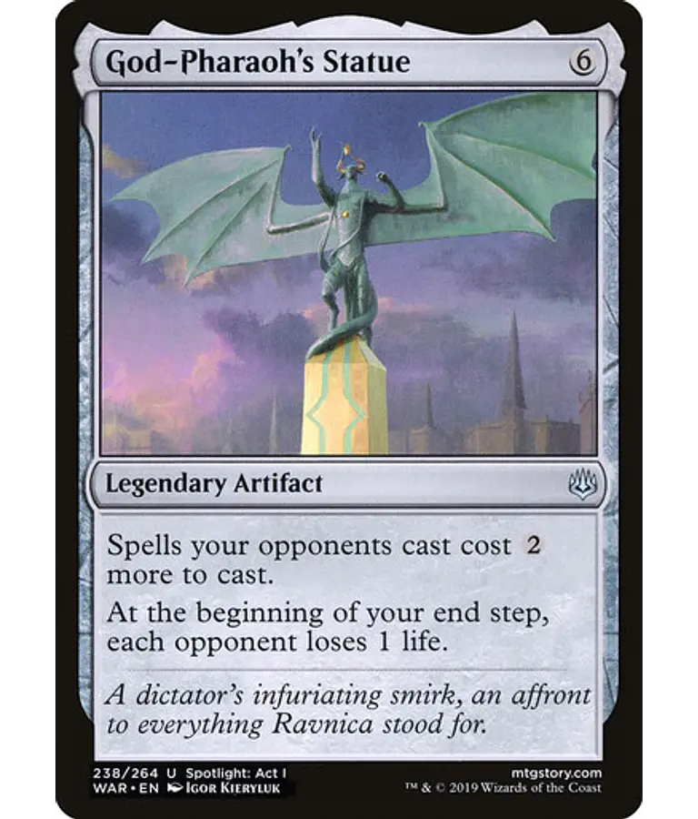 God-Pharaoh's Statue - War of the Spark (español)