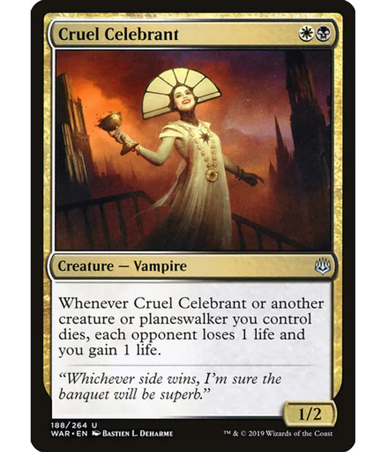 Cruel Celebrant - War of the Spark (inglés)